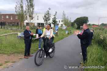 Zwevegems applaus tijdens Wereldfietsdag