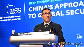 China’s defense minister hammers away on Taiwan, says peaceful unification chances ‘eroded’