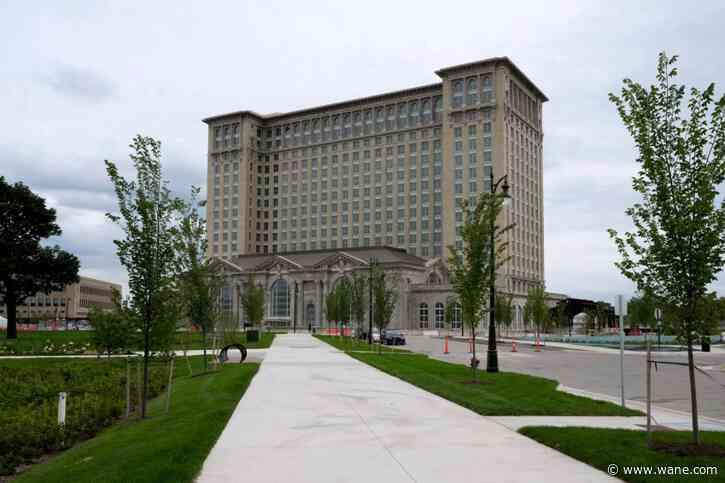 From decay to dazzling. Ford restores grandeur to former eyesore Detroit train station
