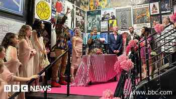 Owl and fairy godmother in Afflecks first wedding