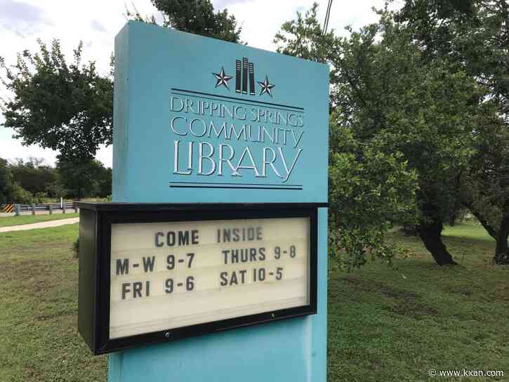 Dripping Springs library reopens for limited services after closing following lightning strike