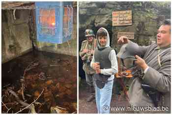 “Dit is zwaarder dan het lijkt”: Kobe (17) waant zich even een Duitse soldaat bij verborgen bunkers