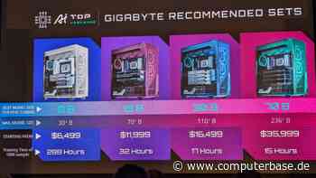 Gigabyte AI TOP: GPUs, Mainboards, SSDs oder Netzteile – AI geht 2024 immer