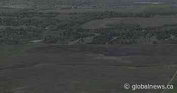 Grassfire west of Calgary forces closure of Calaway Park