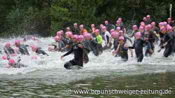 Auto im Kreisverkehr kann Triathlon-Sieger nicht stoppen