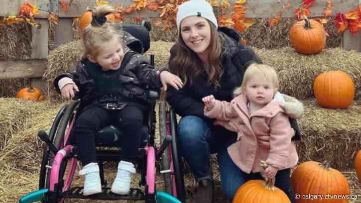 Family of 4-year-old with neurological disorder hopes to raise money for robotic walker