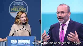 Wo steht die Brandmauer? CSU-Vize Weber zeigt Verständnis für Melonis EU-Kurs