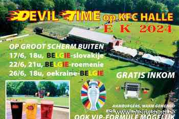 KFC Halle gaat er een lap op geven tijdens EK Voetbal
