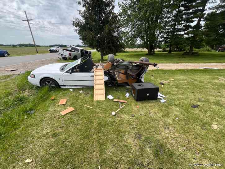 Wanted Auburn man arrested after fleeing crash