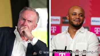 Keine Woche im Amt: Rummenigge übt Druck auf Bayern-Trainer Kompany aus