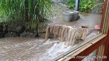 Unwetter in der Region – K-Fall im Kreis Rosenheim: Viele Eindrücke aus dem Krisengebiet