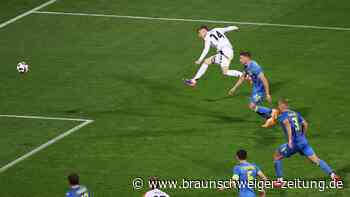Live! Deutschland - Ukraine 0:0: DFB-Team hat Alu-Pech