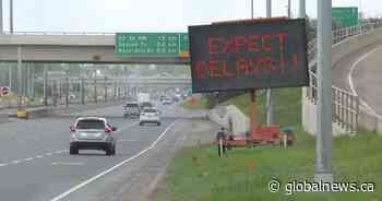 Delays expected as major road construction begins on Crowchild Trail