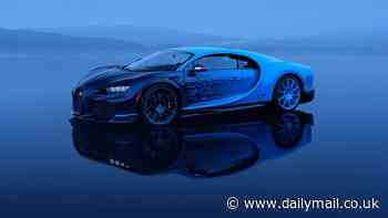 Bugatti unveils one-of-a-kind supercar to celebrate first road legal car to top 300mph - which is expected to fetch over $4m