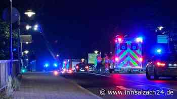 Großeinsatz an Innbrücke in Rosenheim: „Person im Wasser“