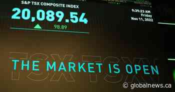 TSX down more than 150 points as oil falls, U.S. stock markets mixed