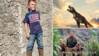 Teen Rex! Fossil of 'rare' juvenile Tyrannosaurus found by kids in North Dakota is the subject of a new documentary narrated by Jurassic Park star Sam Neil