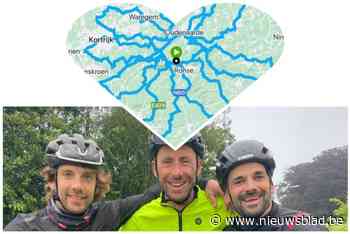 Trio fietst KOTK-bloemetje en verzamelt onverwacht een pak centen