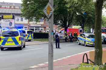 Mann bei Unfall auf der Friedrich-Ebert-Straße schwer verletzt