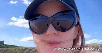 Girls Aloud's Nicola Roberts takes 'break' from tour to visit Bamburgh after Newcastle gigs