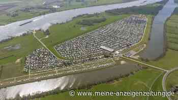 Hochwasser-Gefahr: Hunderte müssen größten Campingplatz Deutschlands verlassen