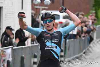 “Ik heb te lang gedacht dat het veldrijden mijn ware roeping was”, 22-jarige Robbe Mellaerts had nog nooit een koers gewonnen en pakt nu drie zeges op acht dagen