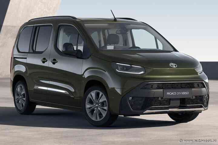 Toyota ProAce City Verso Electric: praktisch, 320 kilometer bereik en vanaf €42.000