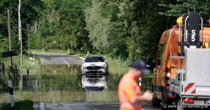 Tal in Miesbach nach Unwetter nicht per Auto erreichbar