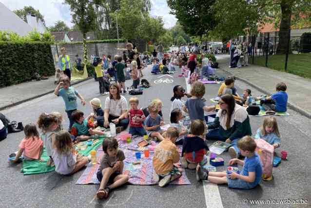 Drie scholen organiseren straatfeest voor veilig verkeer