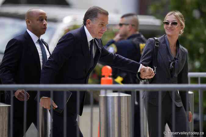 Hunter Biden’s federal firearms case opens after jury is chosen, with first lady again sitting in