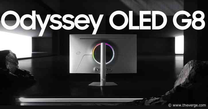 Samsung added AI upscaling to its new OLED gaming monitor