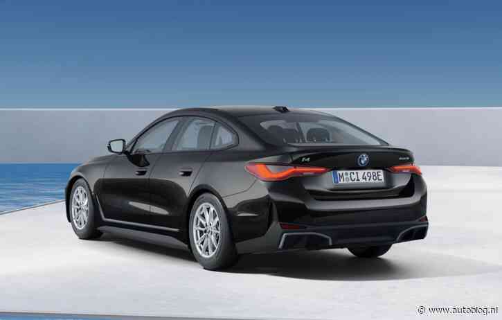 Prijzen vernieuwde BMW i4 bekend