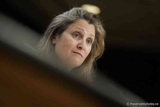 Freeland says committee finding that some MPs aided foreign interference ‘concerning’