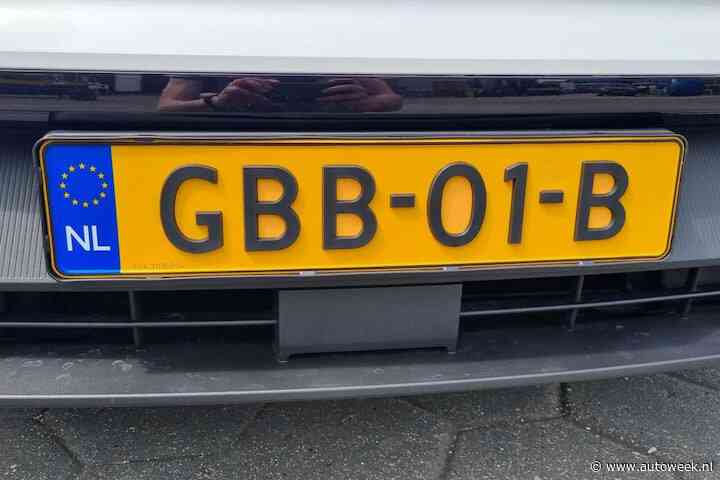 Nieuwe kentekenserie in Nederland: Volvo EX30 heeft 'm als eerste