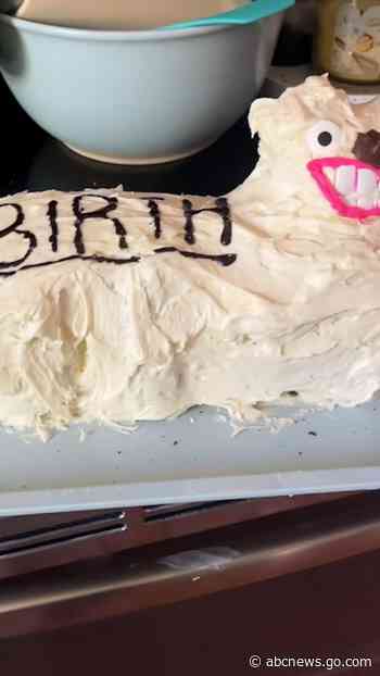 WATCH:  Mom shows off well-meaning but terrifying birthday cake