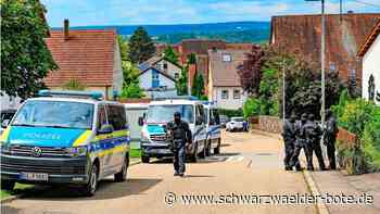 Großaufgebot in Althengstett: Bei SEK-Einsatz fielen keine Schüsse –  dafür gab es wohl Explosionen