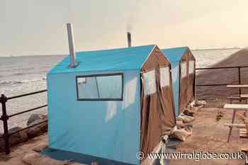 Wirral’s first beachside sauna opens at Leasowe Bay