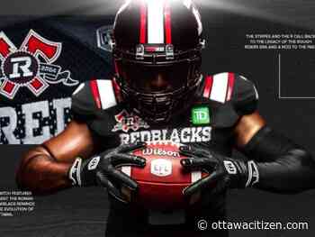 'New Look' Ottawa Redblacks pay tribute to Rough Riders with 10th anniversary home jerseys, helmets
