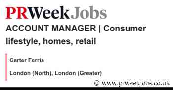 Carter Ferris:  ACCOUNT MANAGER | Consumer lifestyle, homes, retail