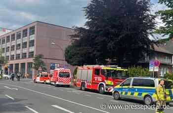FW-GLA: Gasgeruch im Gebäude mit einem Massenanfall von Verletzten (MANV 5)