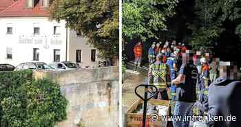 Bad Staffelstein: Gasthof zum Anker nach Unwetter geschlossen - "wegen Bergrutschgefahr"