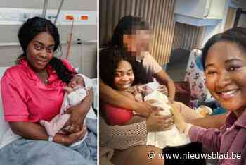 Stephanie ging even iets afgeven in station, maar bevalt er van dochtertje: “Natuurlijk was ik bang, maar ik kreeg meteen hulp”