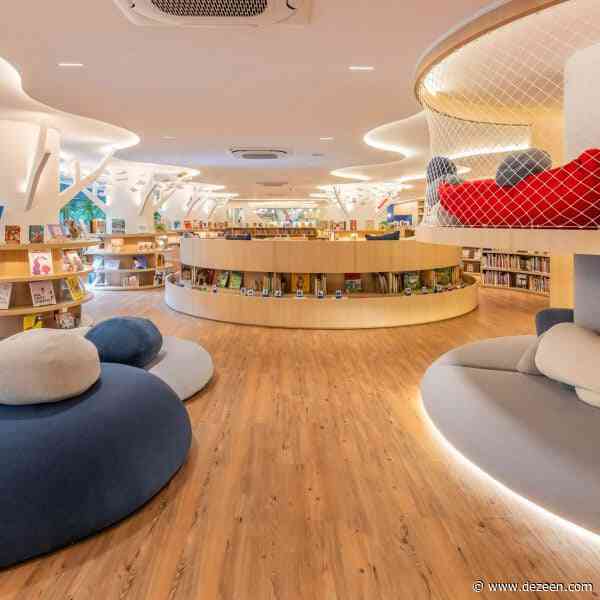 MAB3 and Zénite create forest of books for a Brazilian library