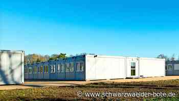 Container für Geflüchtete: Standort in Bad Wildbad ist jetzt klar