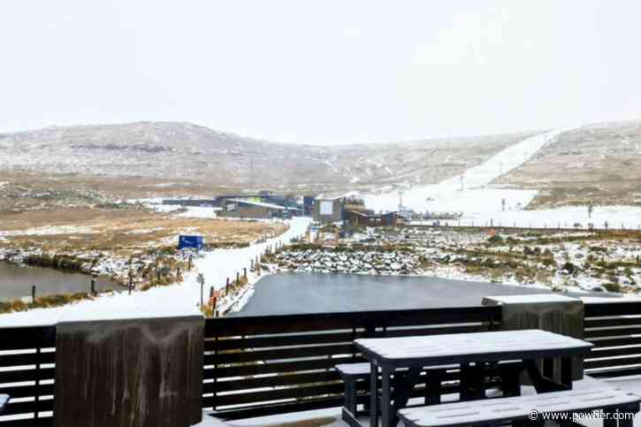 African Ski Resort Celebrates First Snowfall of the Season