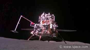 China's Chang'e 6 probe launches samples of far side of the moon to lunar orbit. Next stop? Earth (photos)