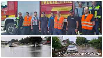 Noch immer laufen die Pumpen: So lief der Hochwasser-Einsatz in Raubling