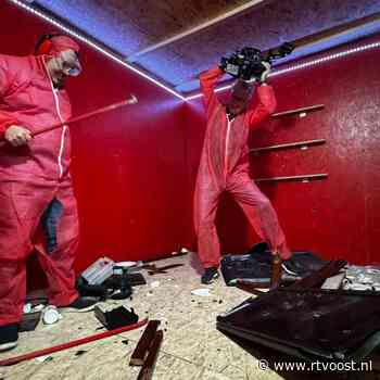 Hier mag je alles kort en klein slaan: Zwolle heeft de eerste 'Rageroom' van Overijssel