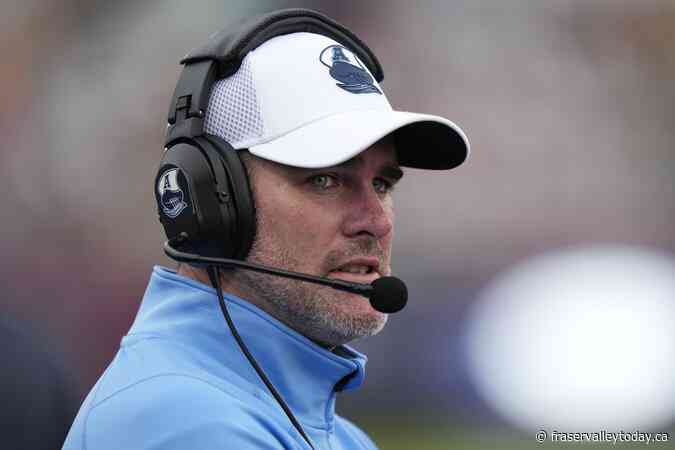 Argos head coach Dinwiddie fine with team’s underdog status entering 2024 season