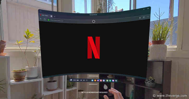 Meta Quest will soon let you watch Netflix from its web browser
